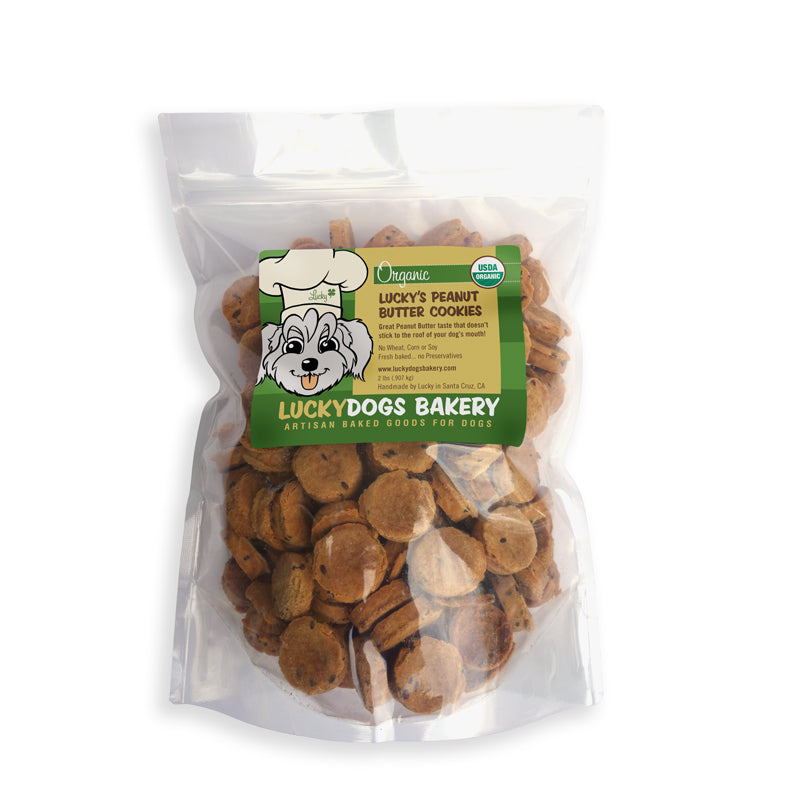 Lucky’s Peanut Butter Cookies<br>2lb Bag