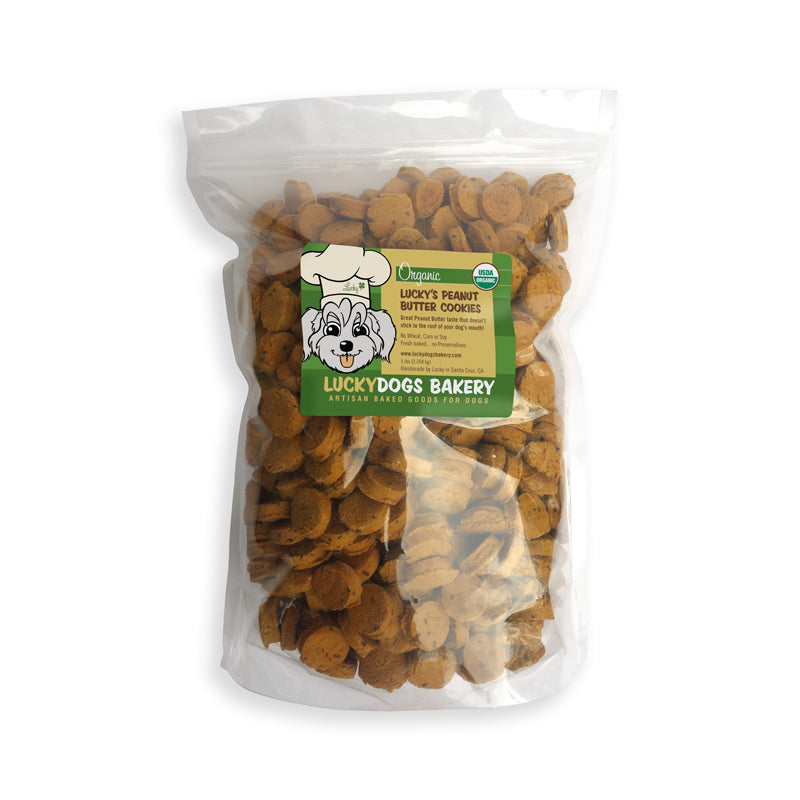 Lucky’s Peanut Butter Cookies<br>5lb Bag