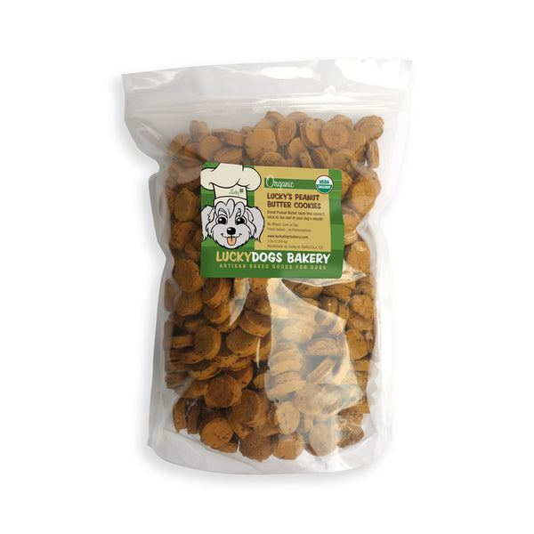 Lucky s Peanut Butter Cookies5lb Bag Luckydogs Bakery
