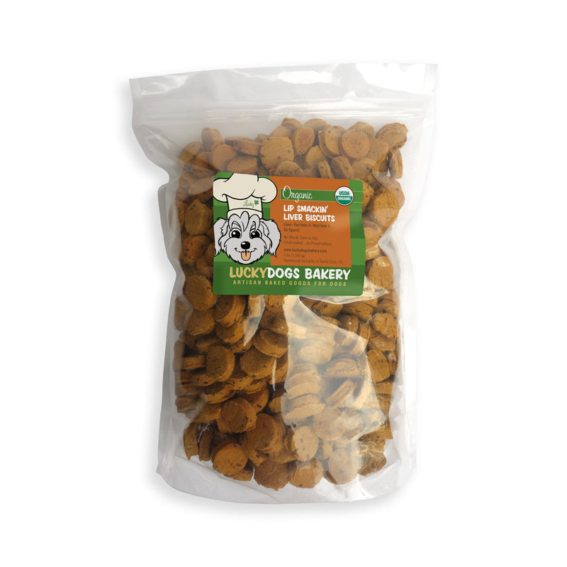 Lip Smackin’ Liver Biscuits<br>5lb Bag